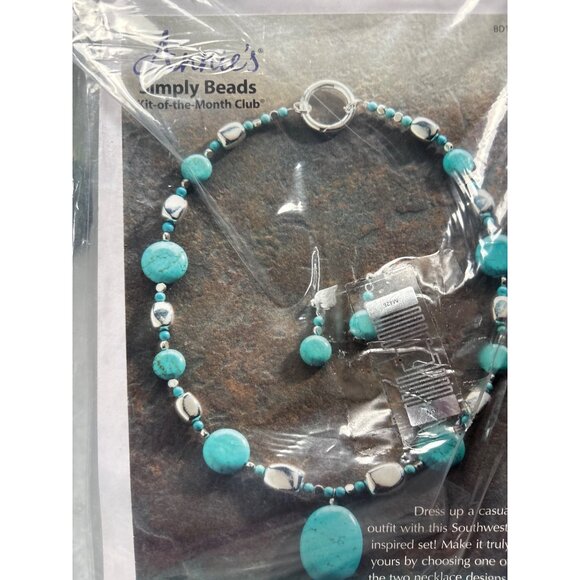 Annies Simply Beads Southwest Chic Necklace Kit DIY Jewelry Set - Picture 3 of 9